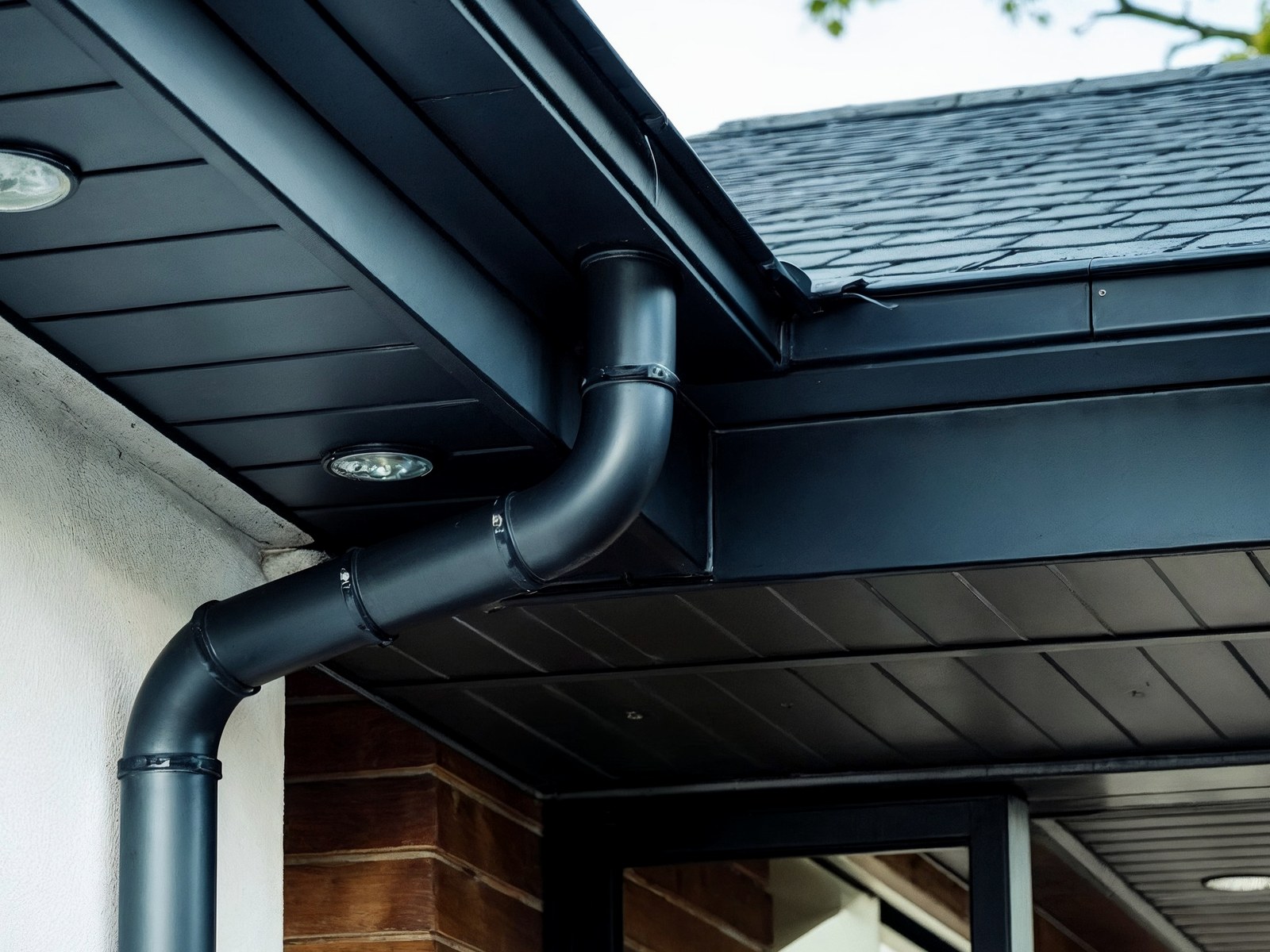 Leaf Guard — gutter work in Alden, NY