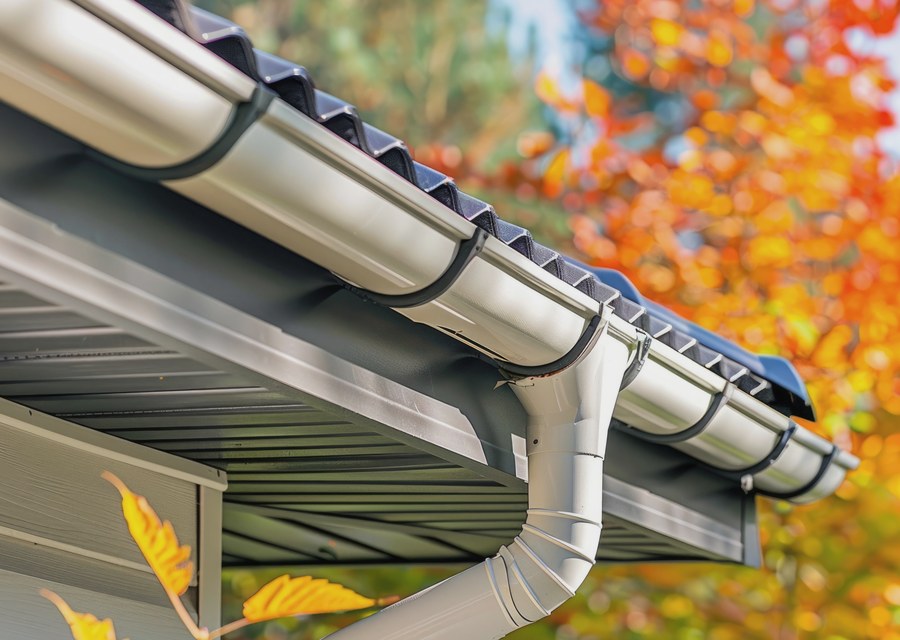 Gutter system detail — Le Ray, NY