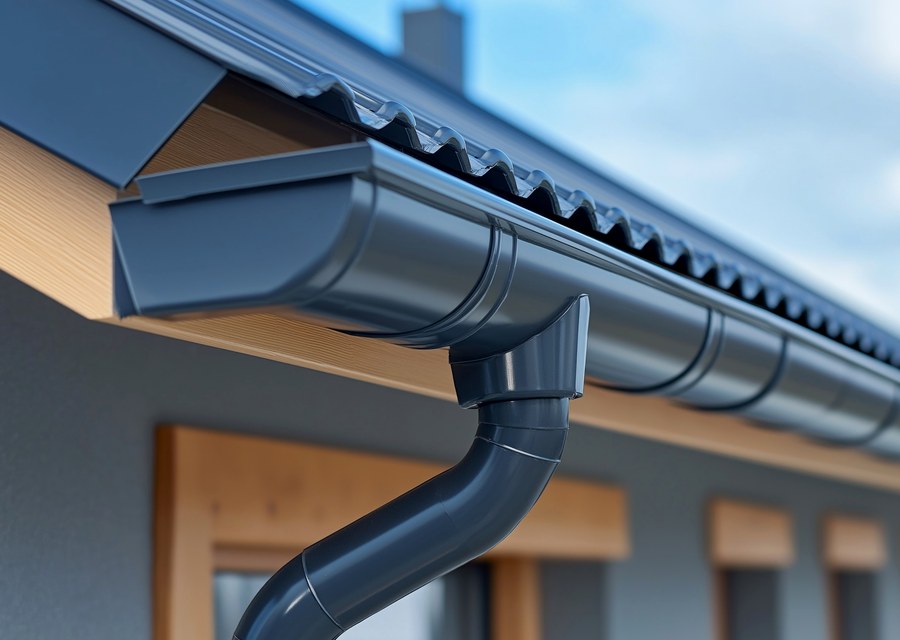 Gutter installation work — Central Square, NY