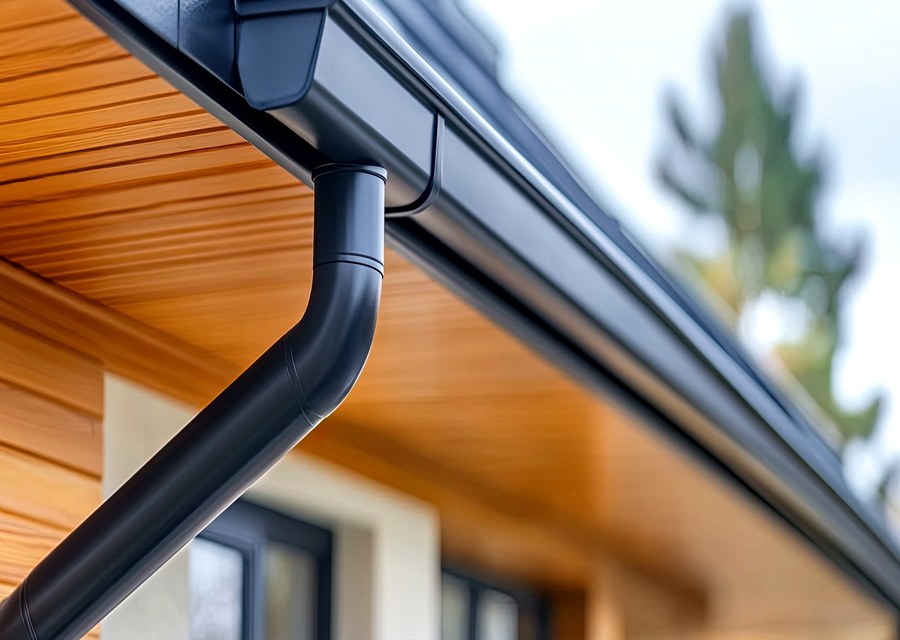 Seamless gutter and downspout work — North Collins, NY