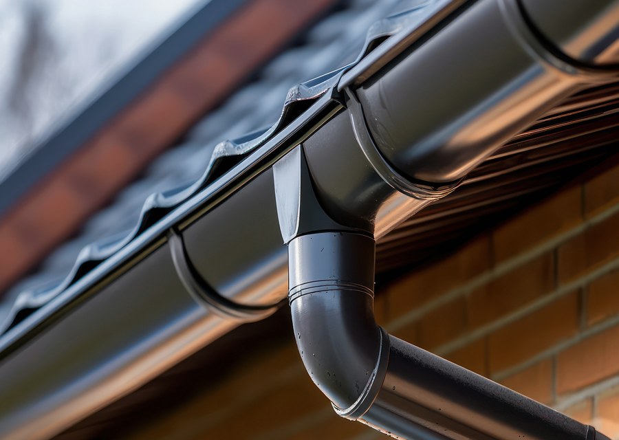 Seamless gutter and downspout work — Jaffrey, NH