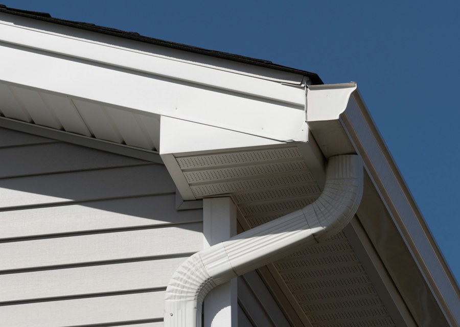 Seamless gutter and downspout work — Wentworth, NH