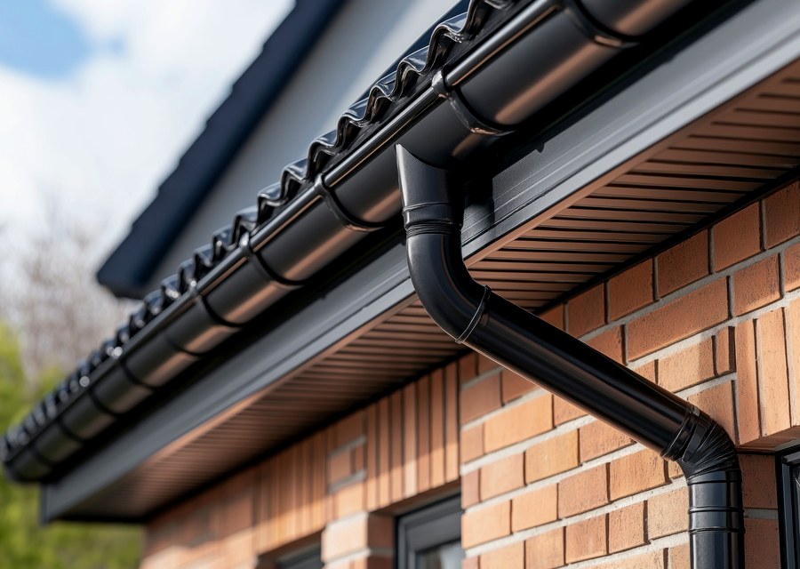 Seamless gutter and downspout work — Warner, NH