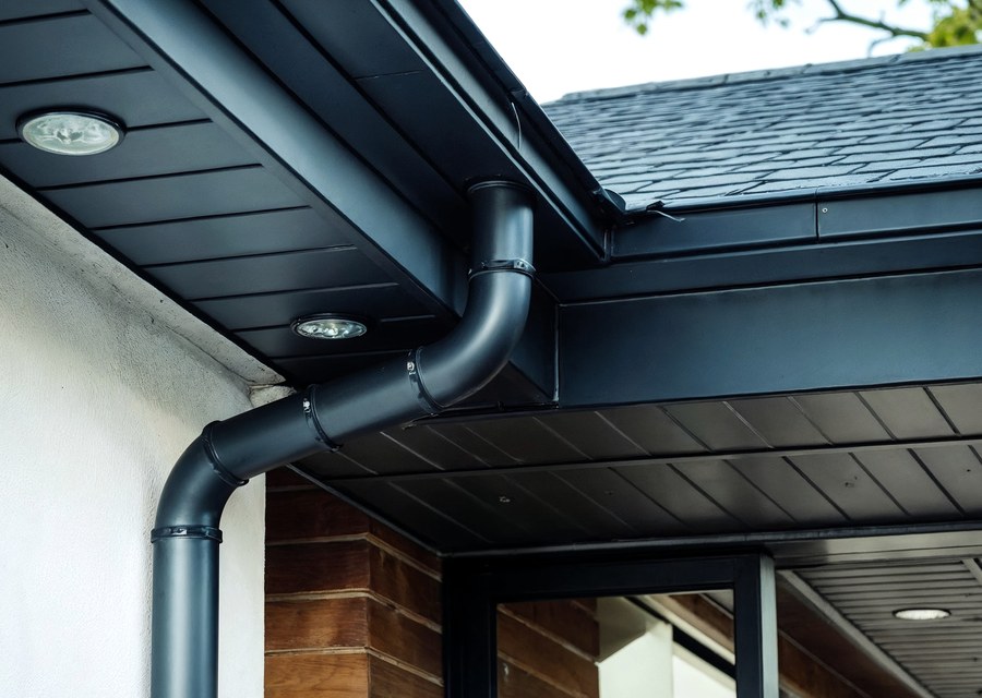 Gutter installation work — Avon, NY