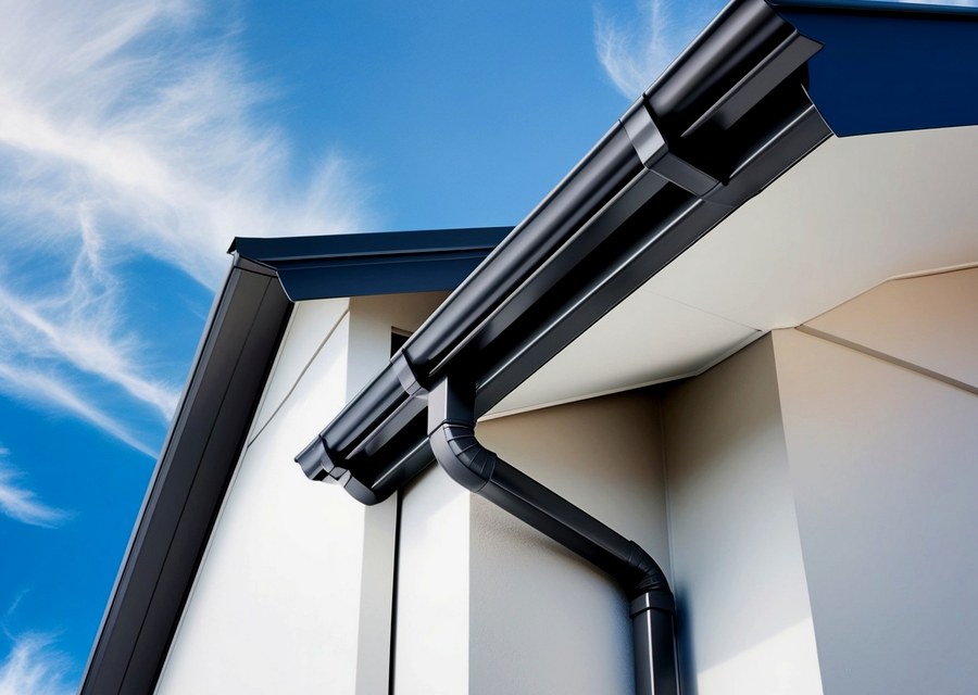 Gutter installation work — Williston, VT