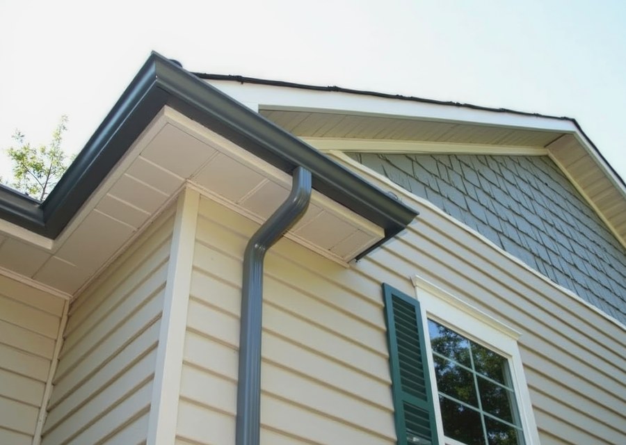 Seamless gutter and downspout work — Alton, NH