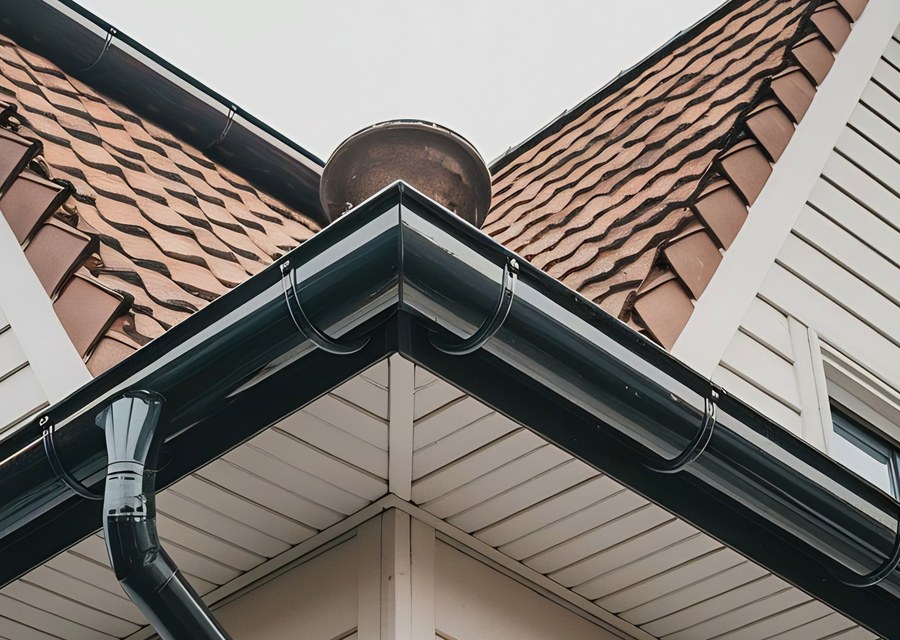 Seamless gutter and downspout work — Elma, NY