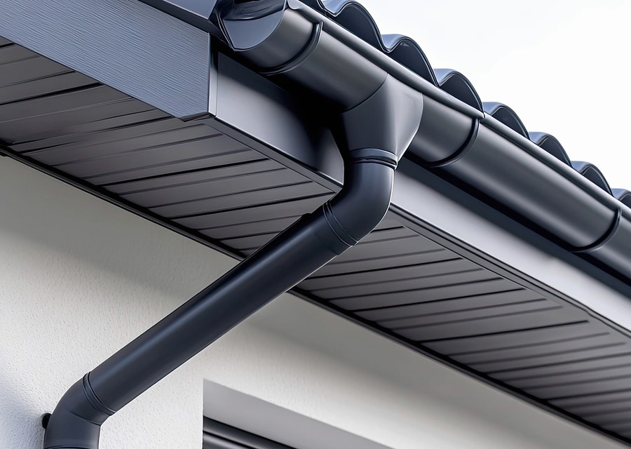 Seamless gutter and downspout work — Milton, NH