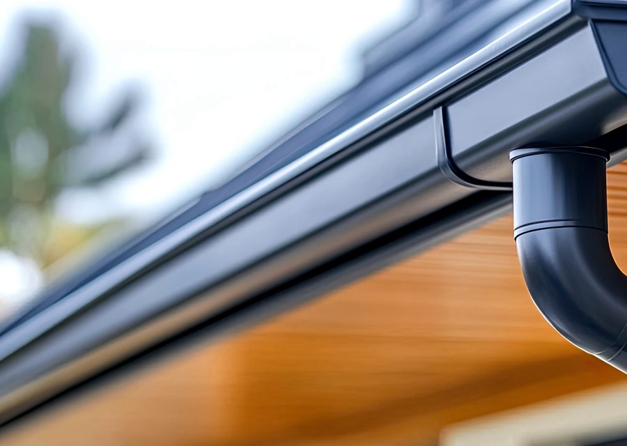 Gutter system detail — Concord, NY