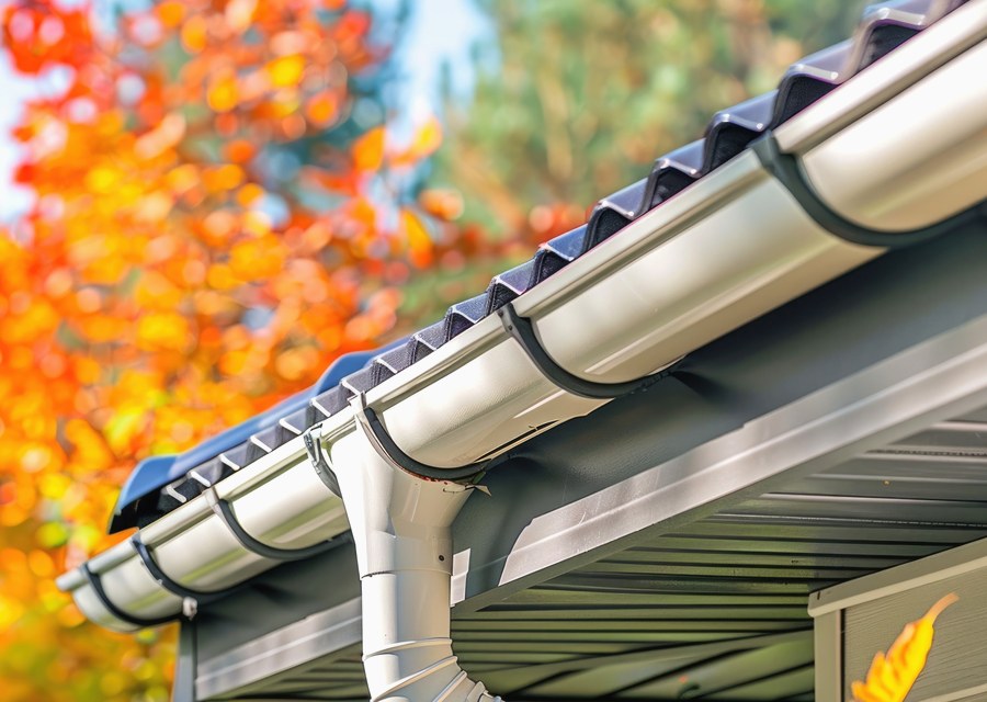 Gutter system detail — Chittenango, NY