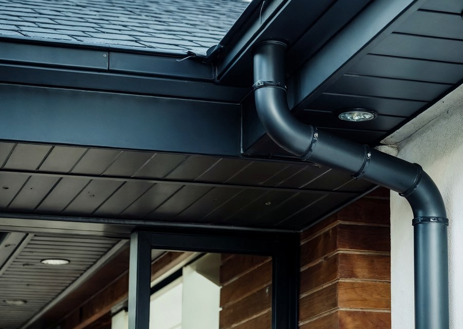 Seamless gutter and downspout work — Geneseo, NY