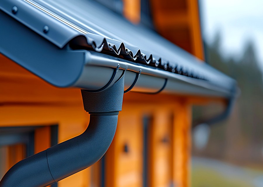 Gutter system detail — Amherst, NY