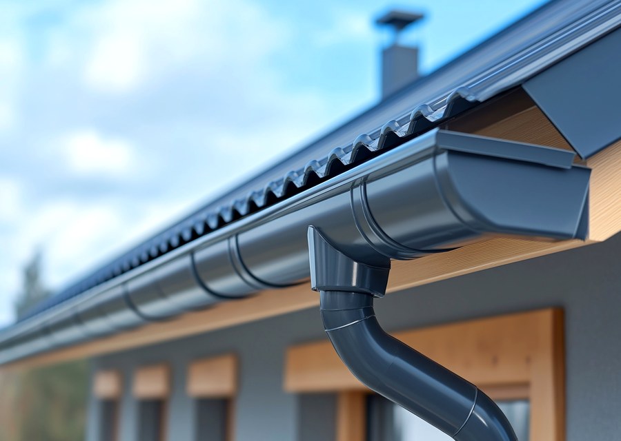 Gutter installation work — Endicott, NY