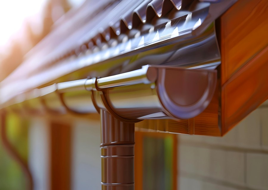 Seamless gutter and downspout work — Endicott, NY