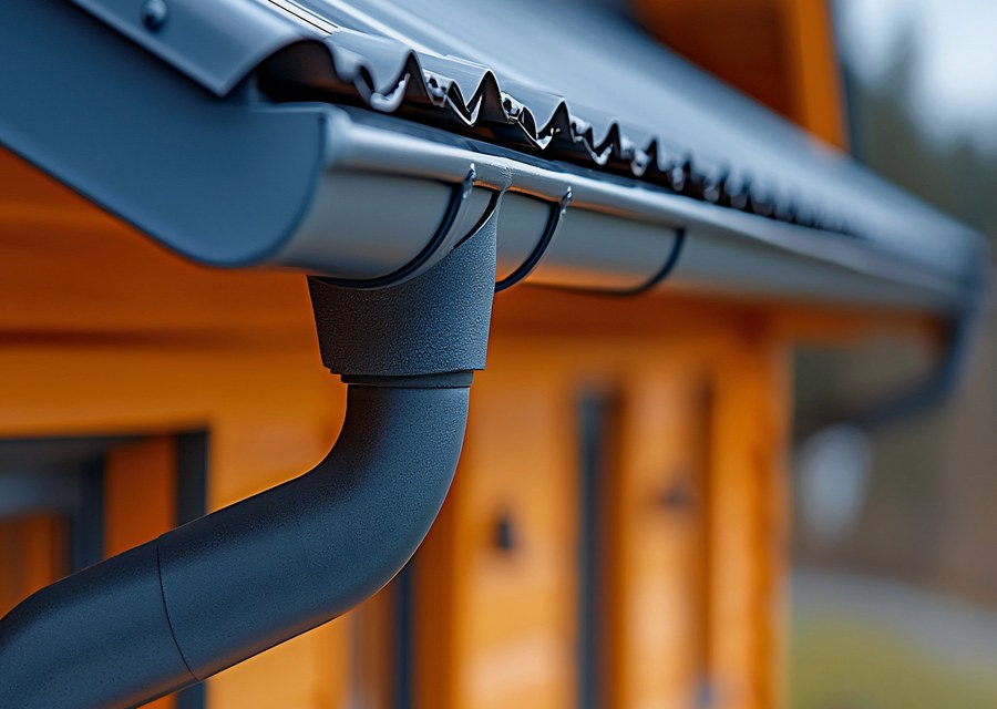 Gutter system detail — Endicott, NY