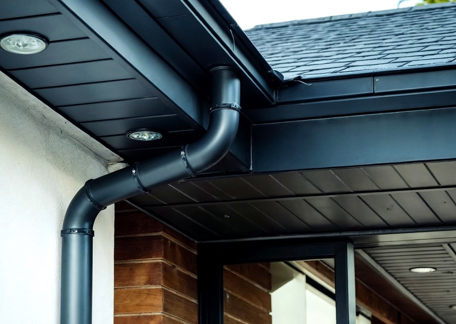 Seamless gutter and downspout work — Durham, NH