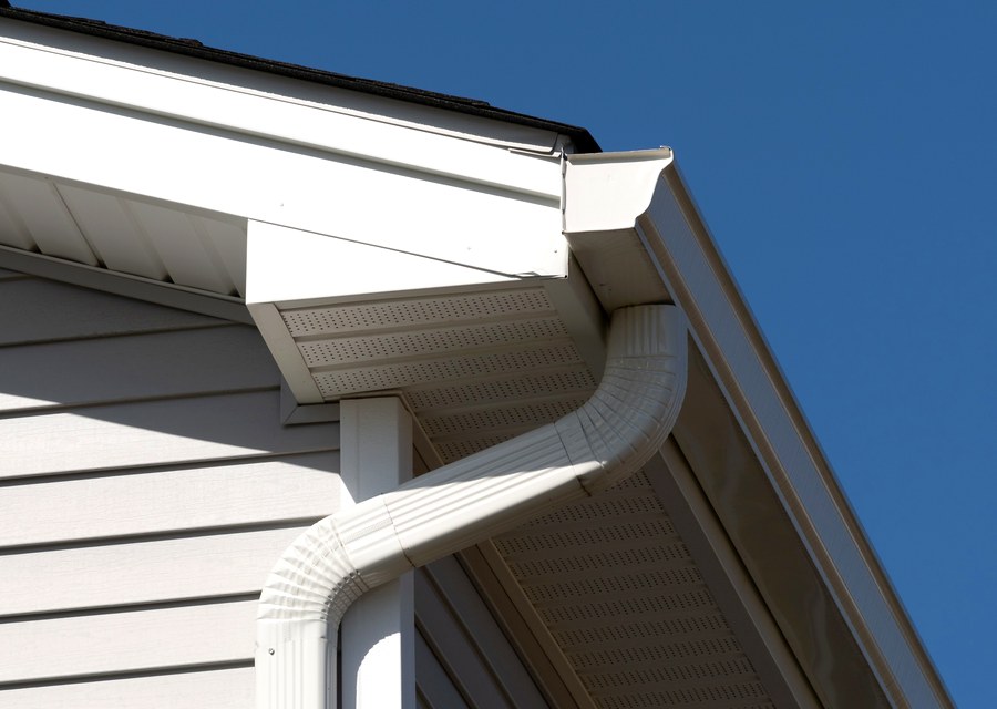 Gutter system detail — Alden, NY