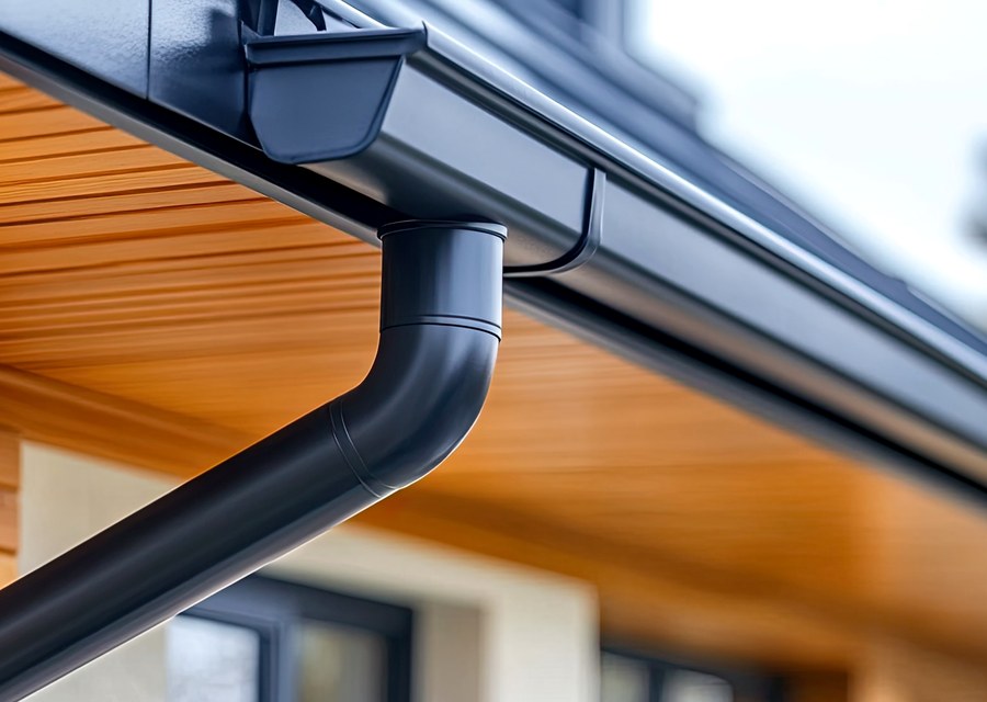 Seamless gutter and downspout work — Nashville, TN