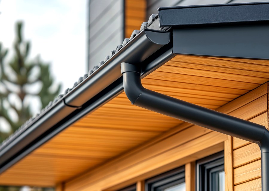 Seamless gutter and downspout work — Edgartown, MA