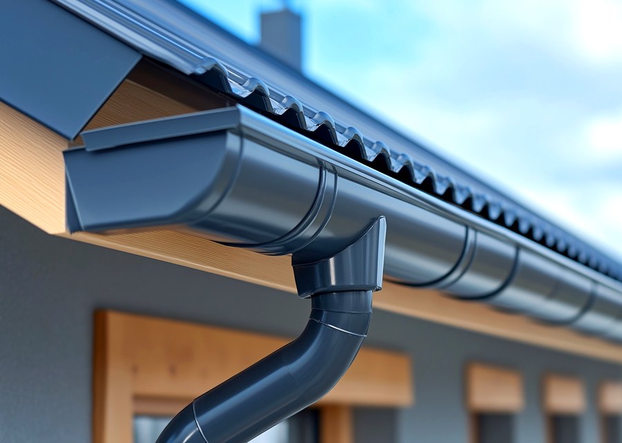 Seamless gutter and downspout work — Tilton, NH