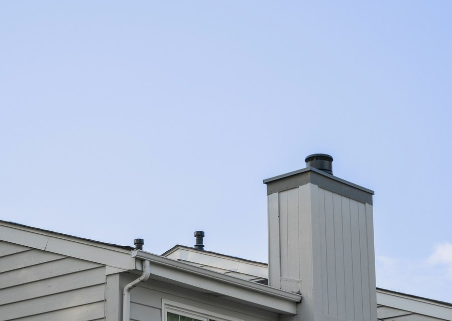 Gutter system detail — Kendall, NY