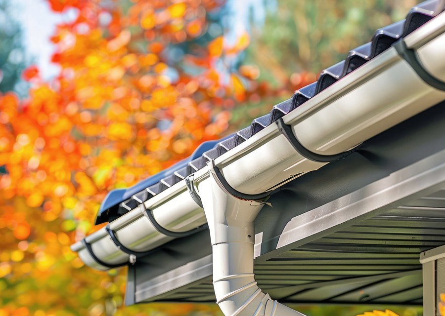 Gutter system detail — Philadelphia, NY