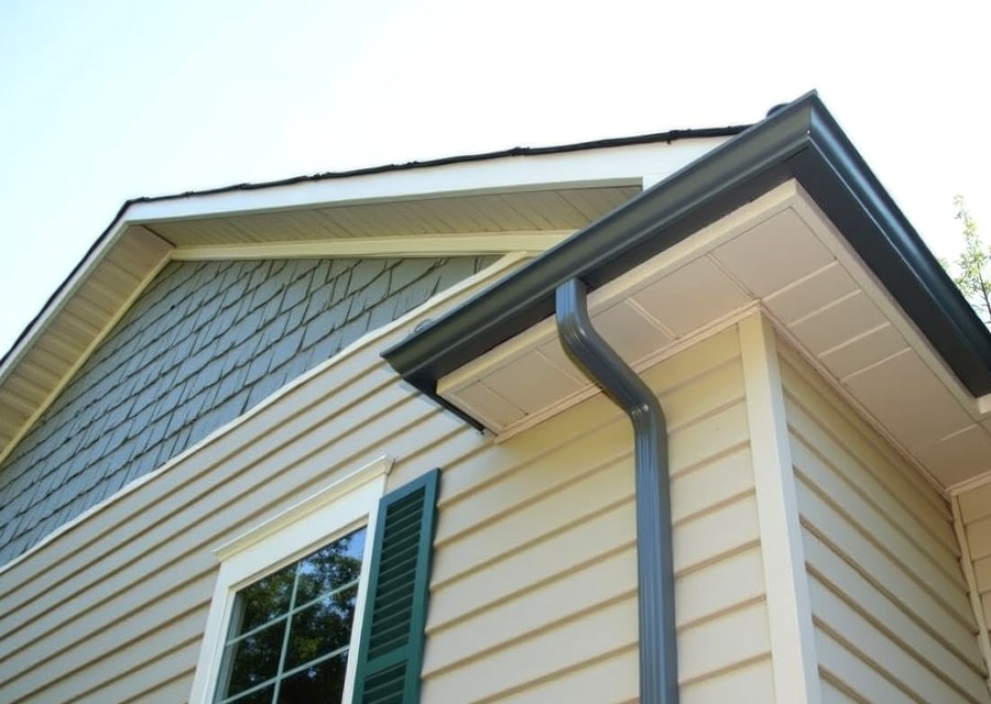 Gutter system detail — Amherst, NY