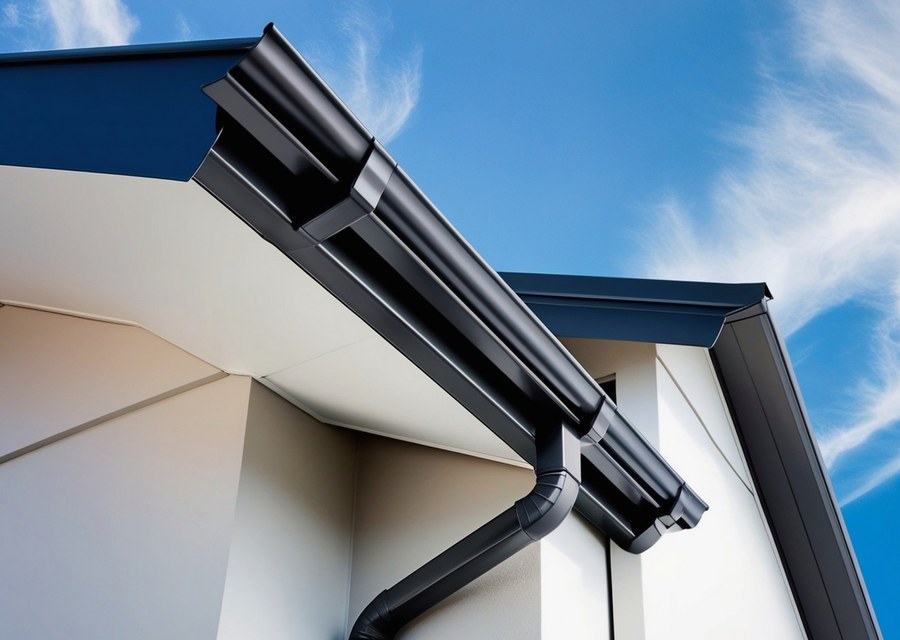 Seamless gutter and downspout work — Manlius, NY