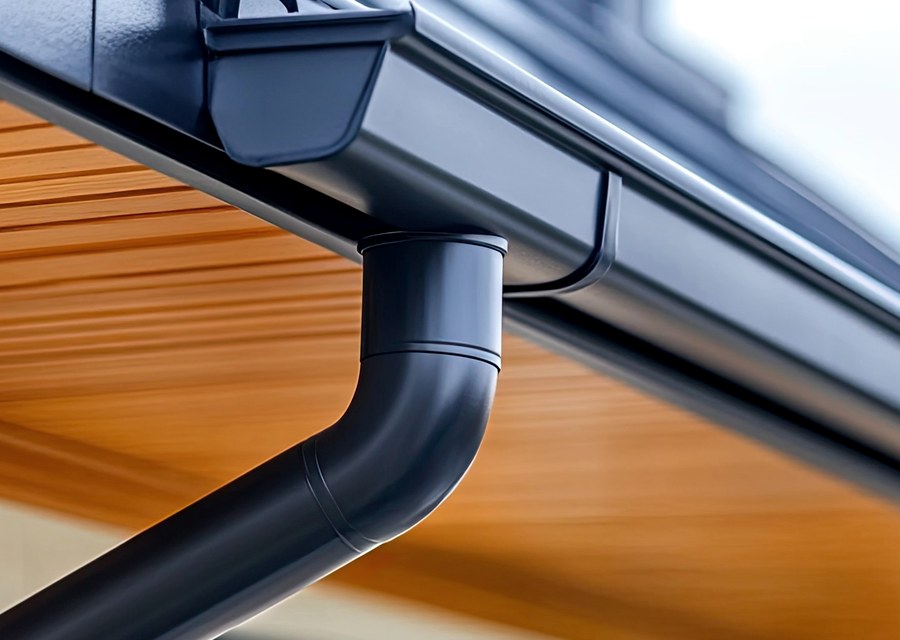 Gutter system detail — Manlius, NY