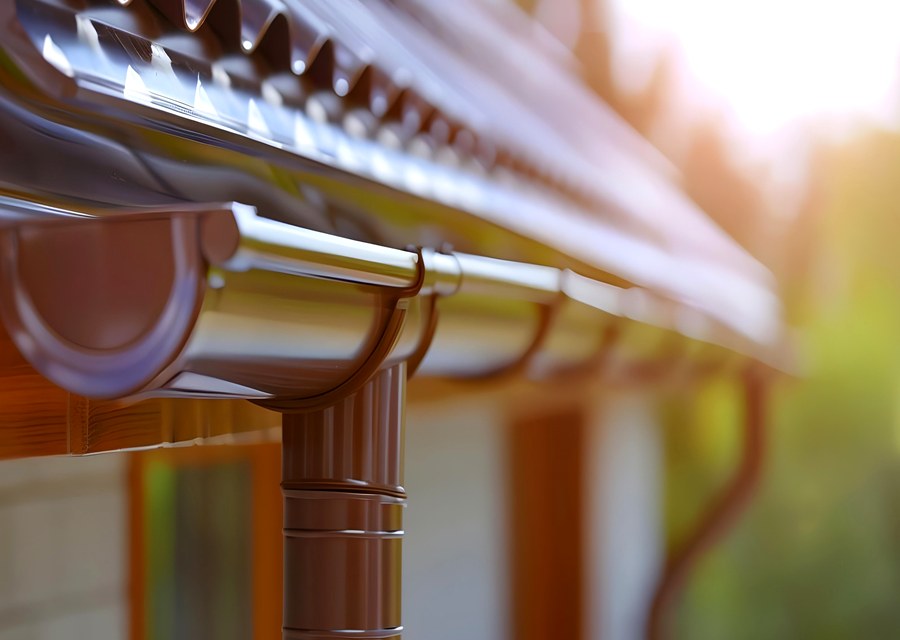Seamless gutter and downspout work — Center Harbor, NH