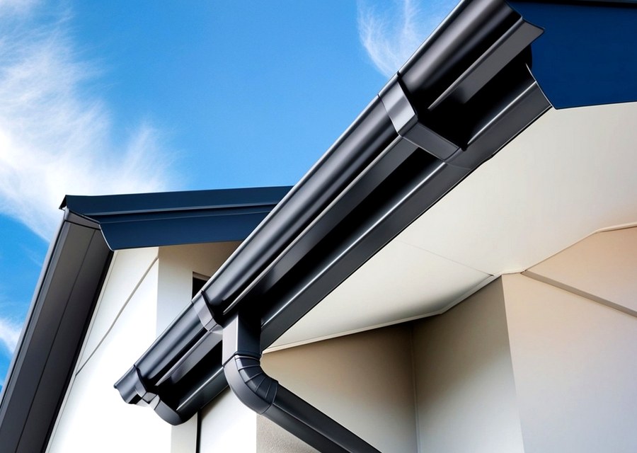 Gutter system detail — Agawam, MA