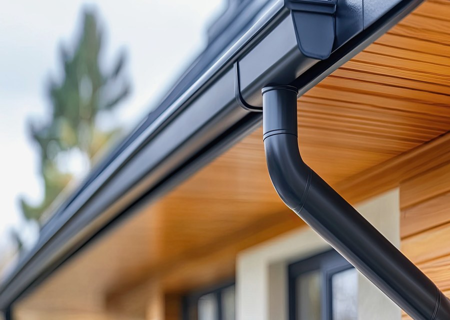 Gutter system detail — Utica, NY