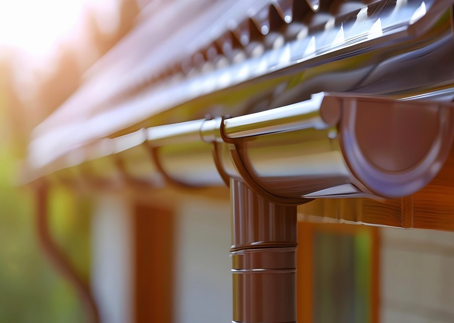 Gutter system detail — Hannibal, NY