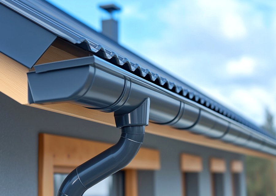 Gutter system detail — Farragut, TN