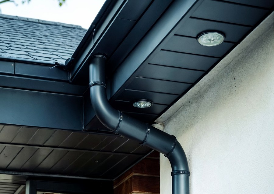 Gutter system detail — Somersworth, NH