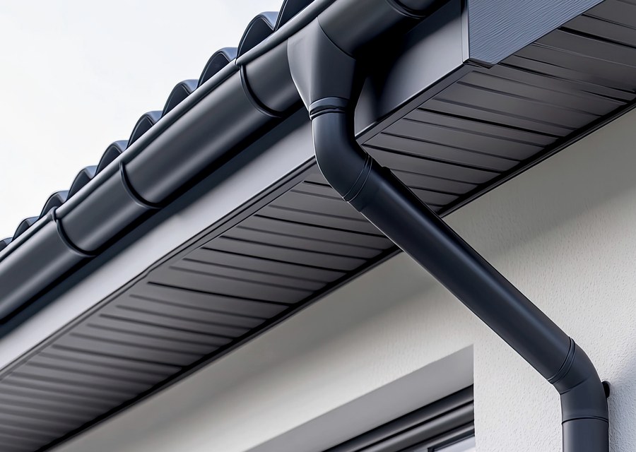 Seamless gutter and downspout work — Corryton, TN