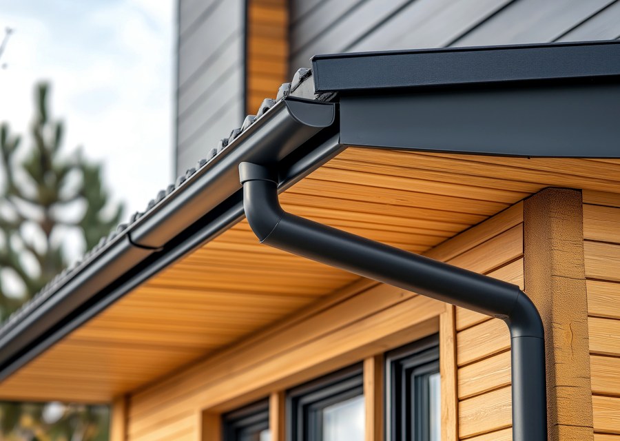 Gutter system detail — Cicero, NY