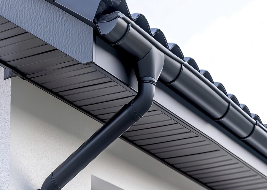Seamless gutter and downspout work — Sevierville, TN