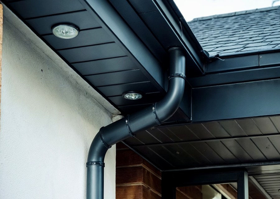 Gutter system detail — Orleans, NY
