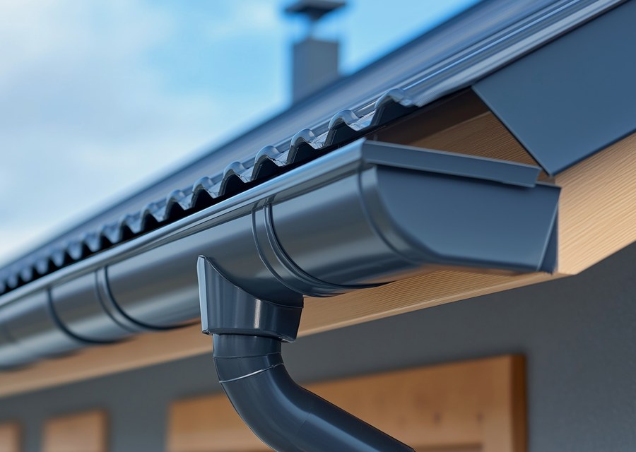 Gutter system detail — Knoxville, TN