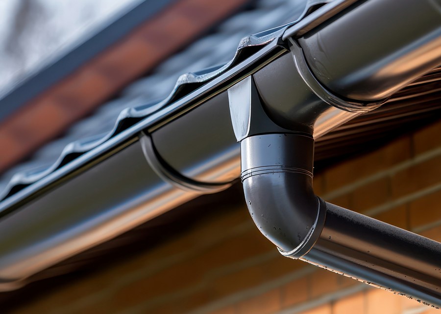 Gutter installation work — Caledonia, NY