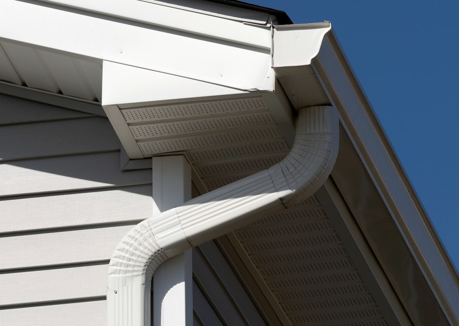 Seamless gutter and downspout work — Caledonia, NY