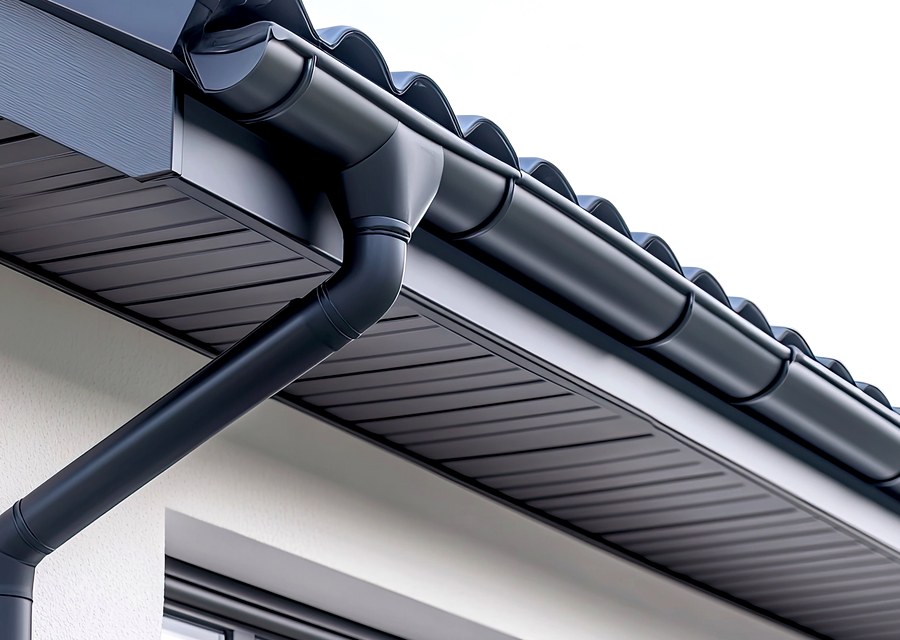 Seamless gutter and downspout work — Bristol, NH