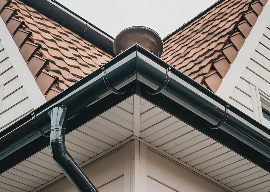 Seamless gutter and downspout work — Allenstown, NH