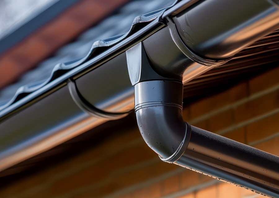 Gutter system detail — Allenstown, NH