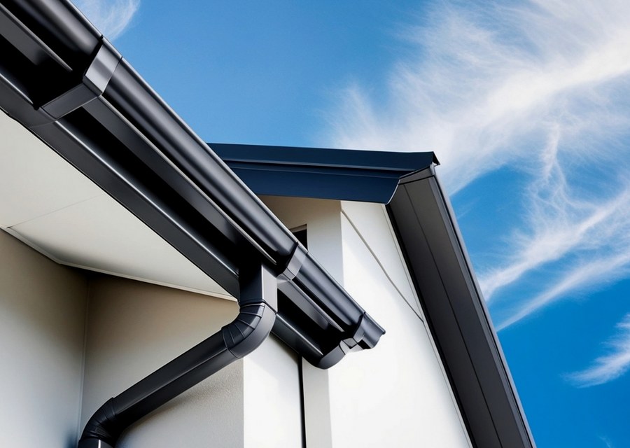 Gutter system detail — Unadilla, NY