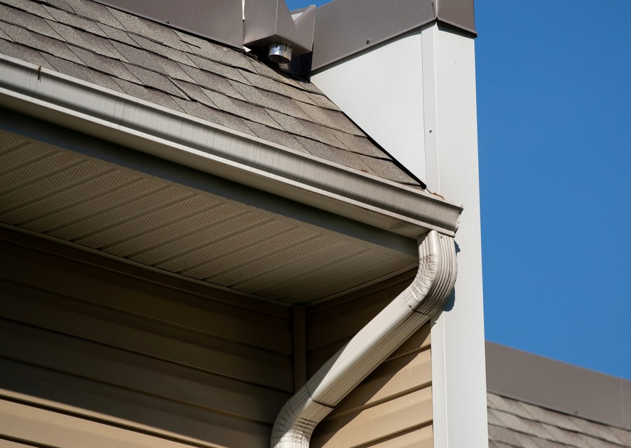 Gutter installation work — Barker, NY