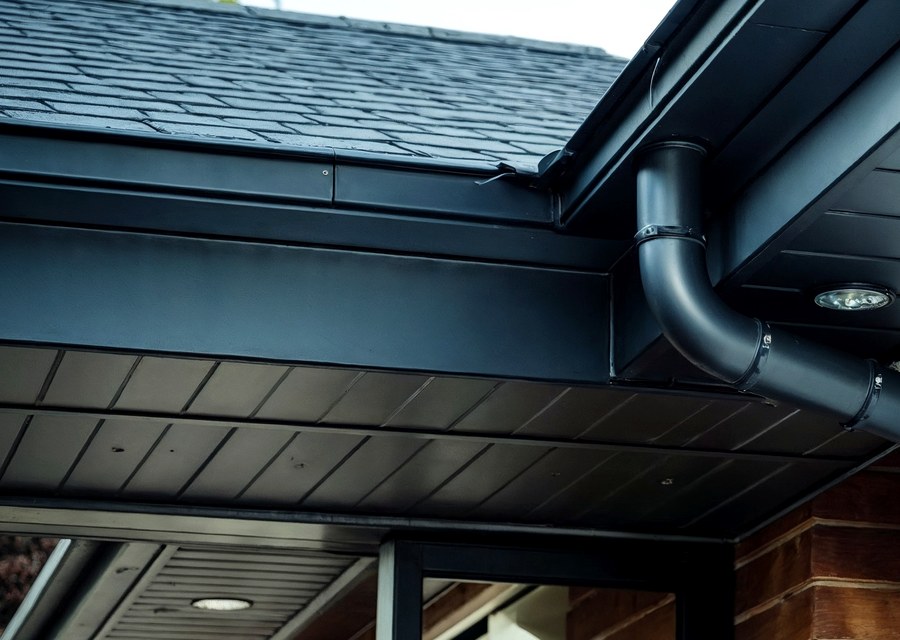 Gutter system detail — Fulton, NY