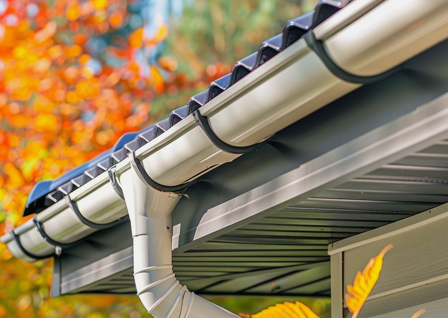 Gutter system detail — Geneva, NY