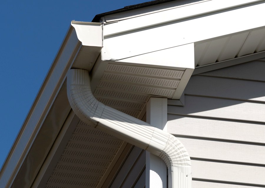 Seamless gutter and downspout work — Gatlinburg, TN